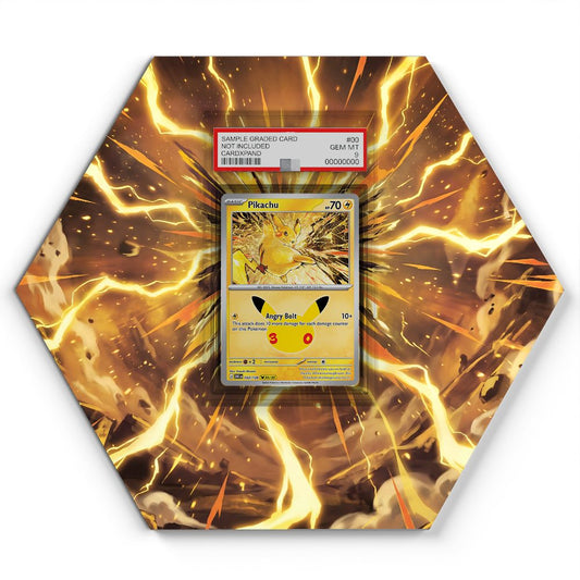 052/128 Pikachu - Extended Artwork Pokemon Card Display