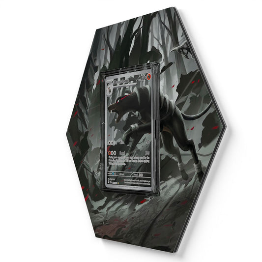 066/164 Houndoom - Extended Artwork Pokemon Card Display