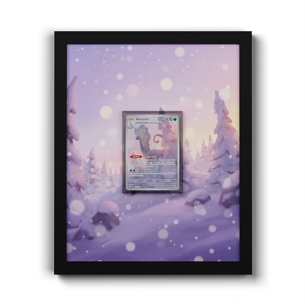 aurorus pokemon cards 092 Perfect for collectors and Style:Goofy Magic The Gathering Beginner booster bundle case