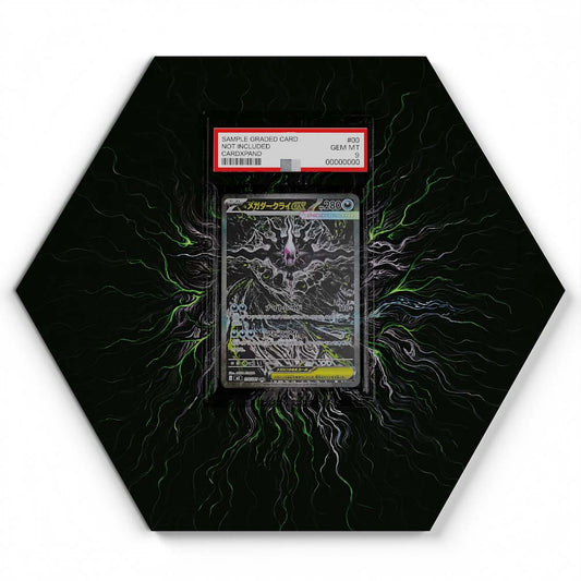 114/081 Mega Darkrai ex - Extended Artwork Pokemon Card Display