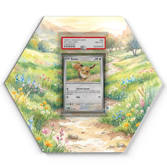 133/165 Eevee - Extended Artwork Pokemon Card Display