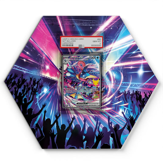 148/128 Greninja ex - Extended Artwork Pokemon Card Display