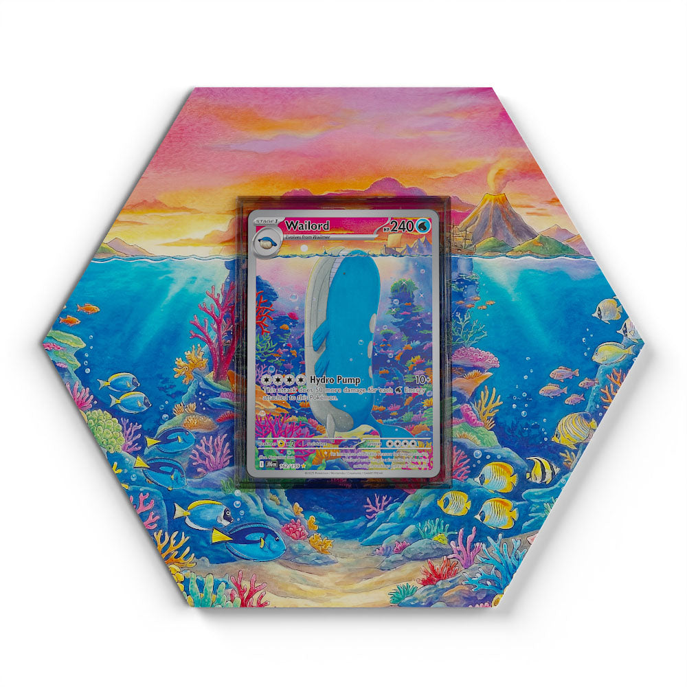wailord pokemon tcg card 162/159 Wailord