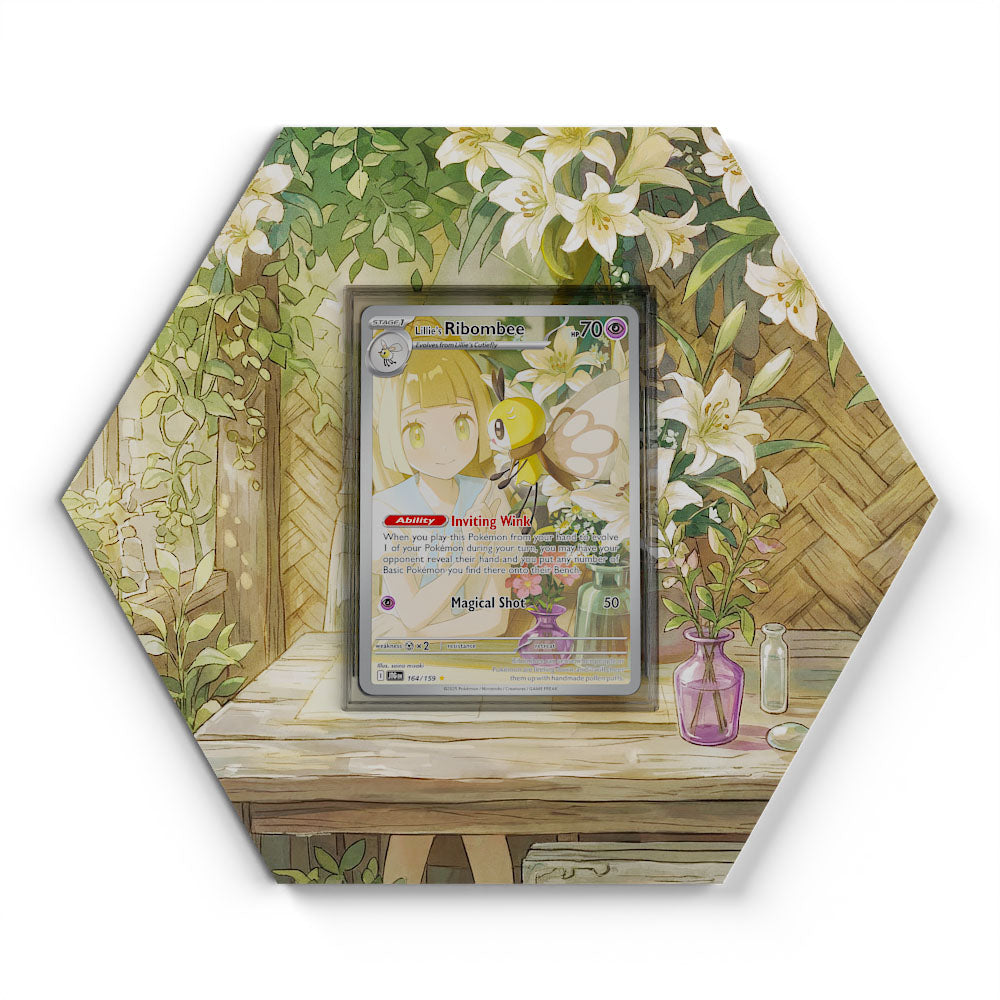 ribombee pokemon card 164/159 Lillie's Ribombee