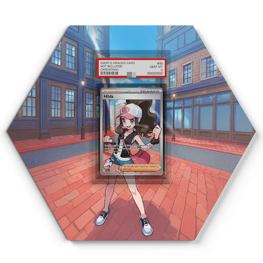 164/086 Hilda - Extended Artwork Pokemon Card Display