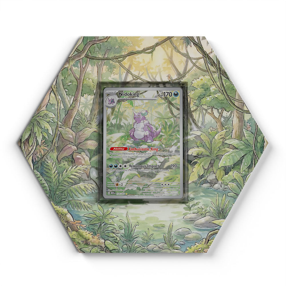 pokemon card nidoking 174/165 Card | Set | Rating:Kangaskhan Holo | Jungle | 6 Color: 🟢⚪ Selesnya (GW) Aim for World Domination Pokemon Charizard Reshriam GX