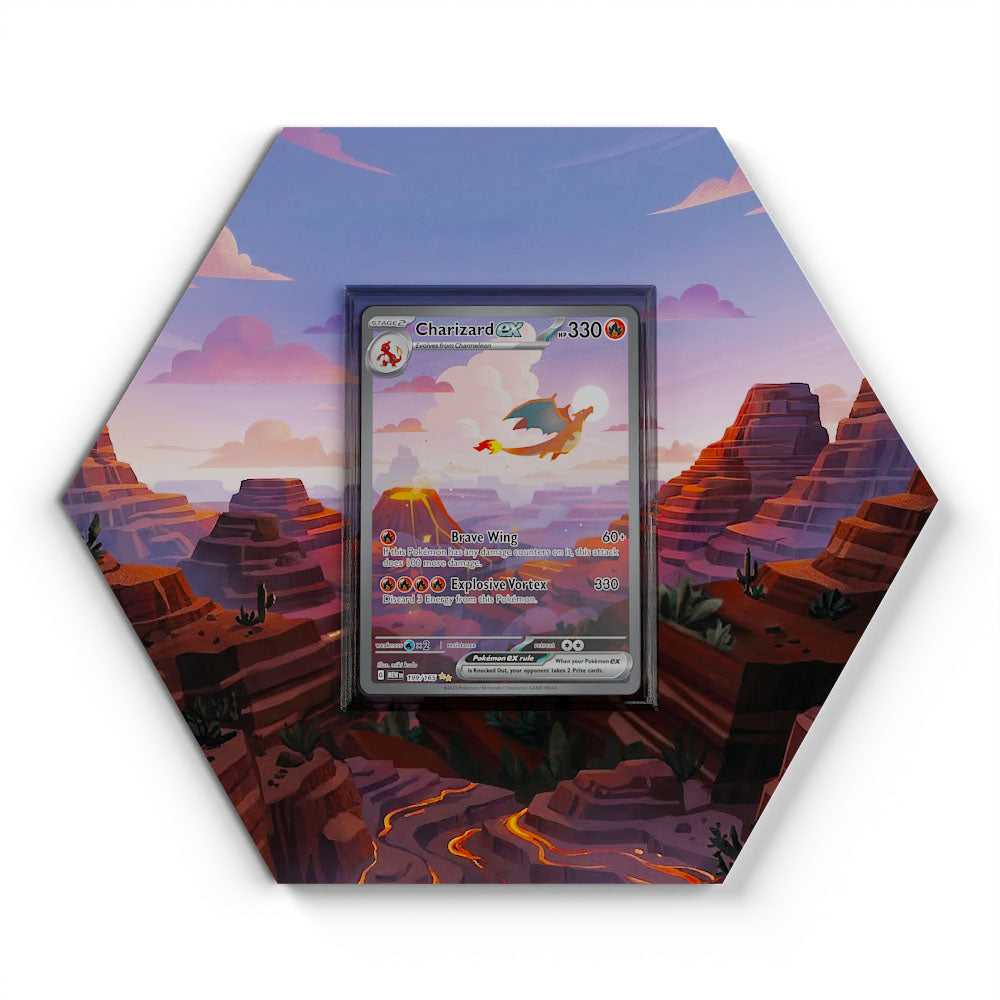 pokemon card charizard ex full art 199/165 Tabletop Gaming Unleash your inner trainer Magic the Gathering Modern Precon Deck:Fae Dominion