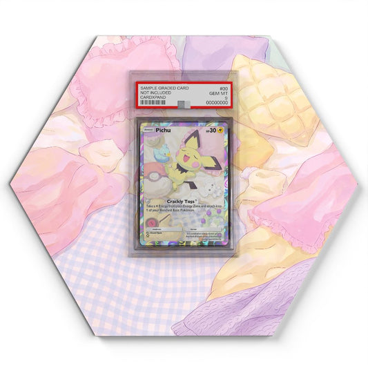 171/241 Pichu - Extended Artwork Pokemon Card Display