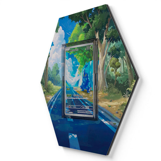 194/193 Heracross - Extended Artwork Pokemon Card Display