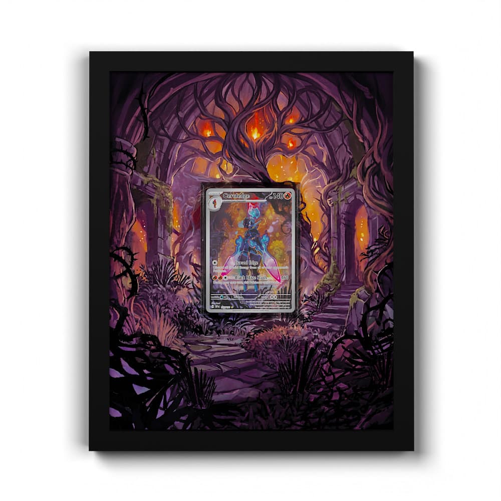 ceruledge pokemon card full art 197 Deck:Planeswalker Party Jeskai Prismatic Evolutions How to spot fake