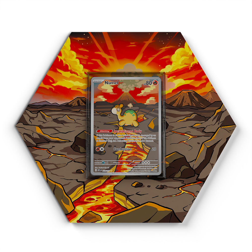 223/217 Numel - Extended Artwork Pokemon Card Display  CardXpand