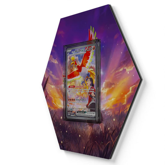 230/182 Ethan's Ho-Oh EX - Extended Artwork Pokemon Card Display