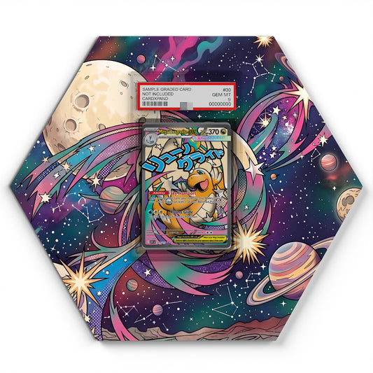 271/217 Mega Dragonite EX - Extended Artwork Pokemon Card Display