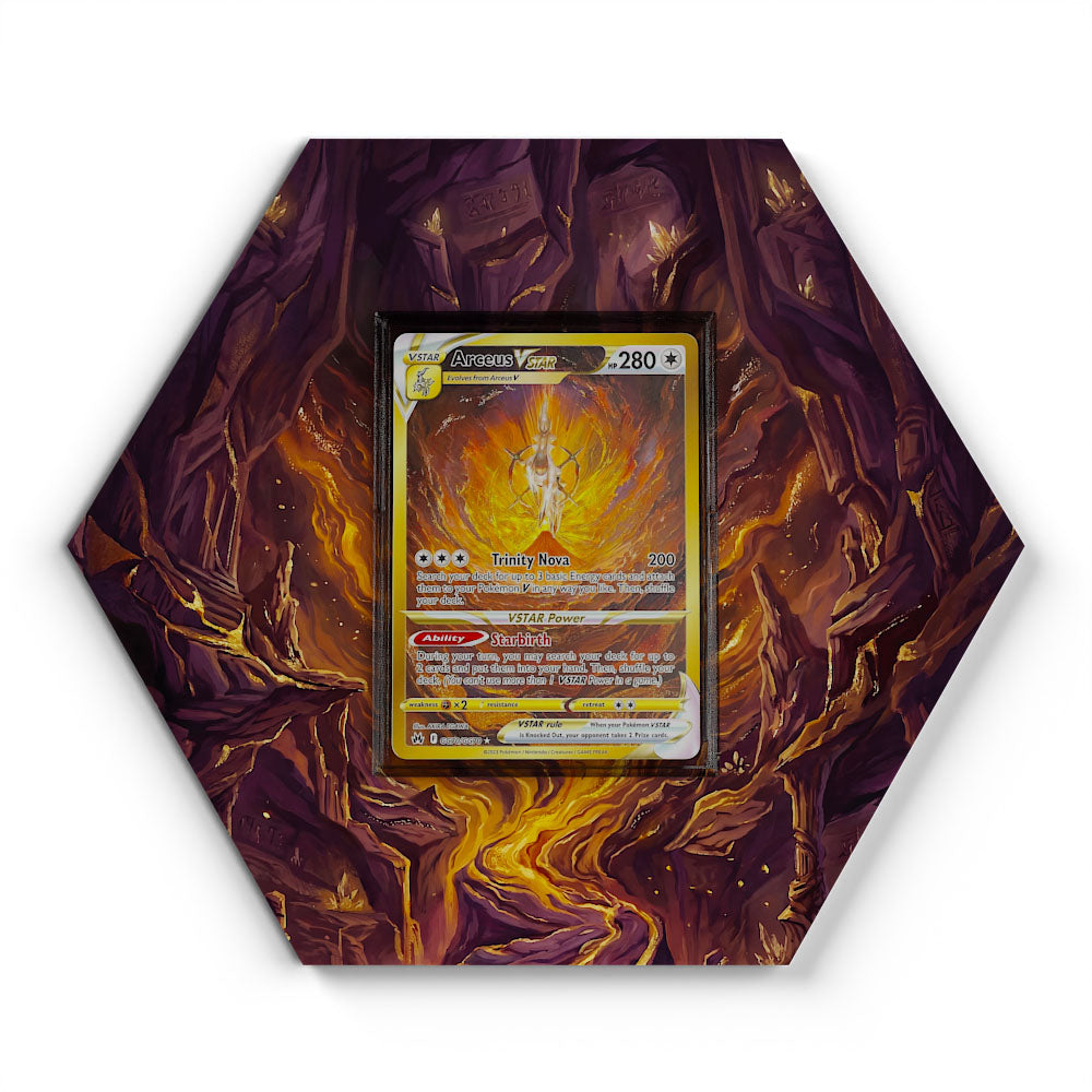 arceus pokemon card gold GG70 Vstar CRZ Brilliant Stars Singles Pokémon TCG: Scarlet & Outer Sleeve Variant:200 Pcs GX