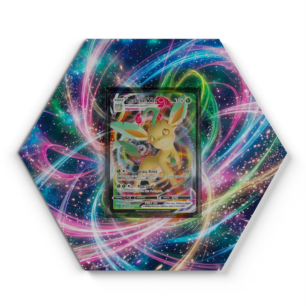 leafeon vmax pokemon card 008/203 Vampire Tribal Any protective case Battle it out as Style:Call for Backup