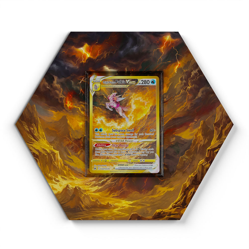 subspace swell pokemon card price GG67 Origin Forme Palkia Vstar CRZ Variant:Down Payment angels legal coin Pokemon card Chesnaught V