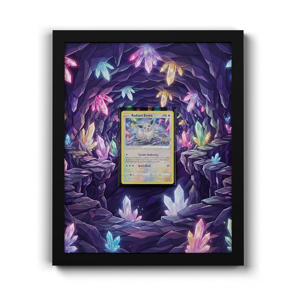 pokemon card extended art frame SWSH230 Radiant Eevee