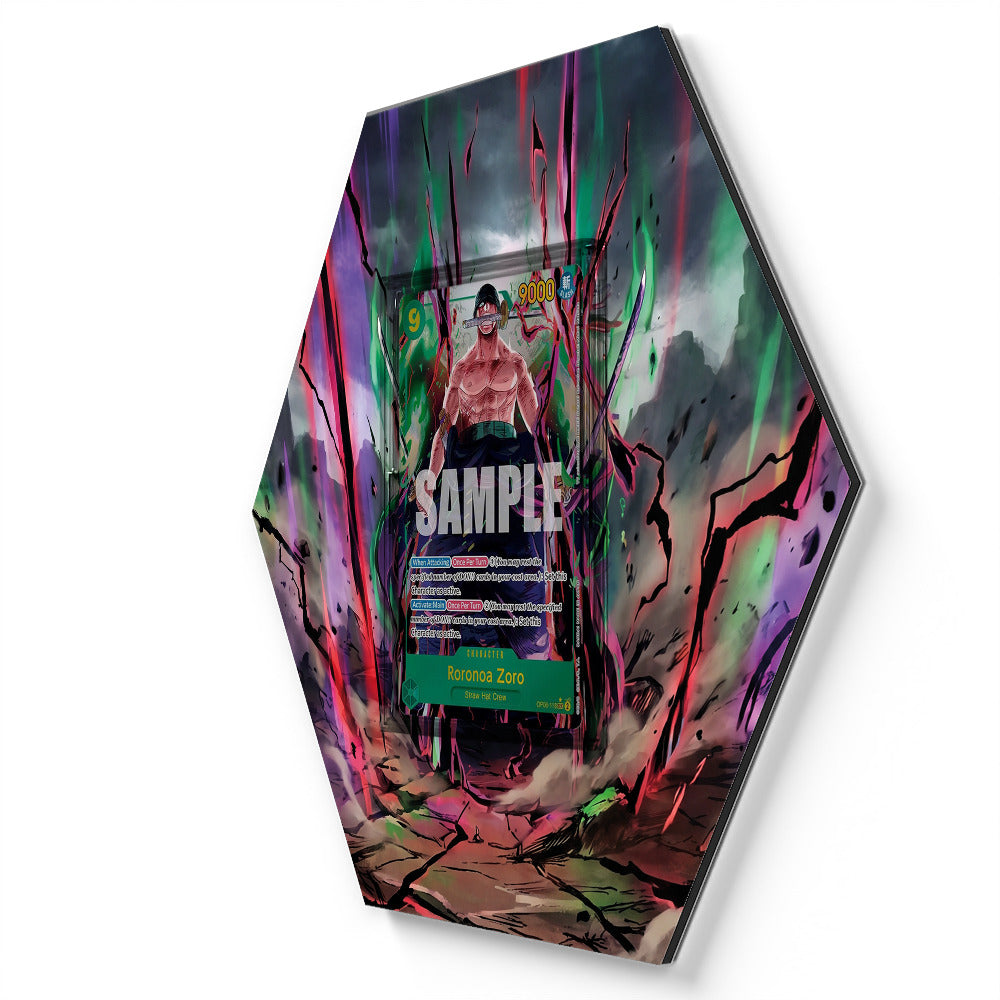 OP06-118 SEC Zoro - Extended Artwork One Piece Card Display