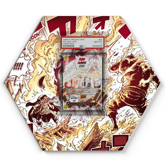 OP11-114 AA Gum-Gum Fire-Fist Pistol Red Hawk - Extended Artwork One Piece Card Display