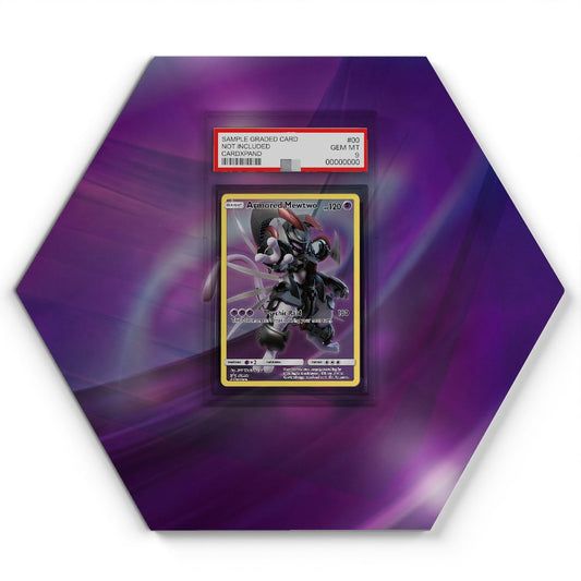 SM228 Armored Mewtwo - Extended Artwork Pokemon Card Display