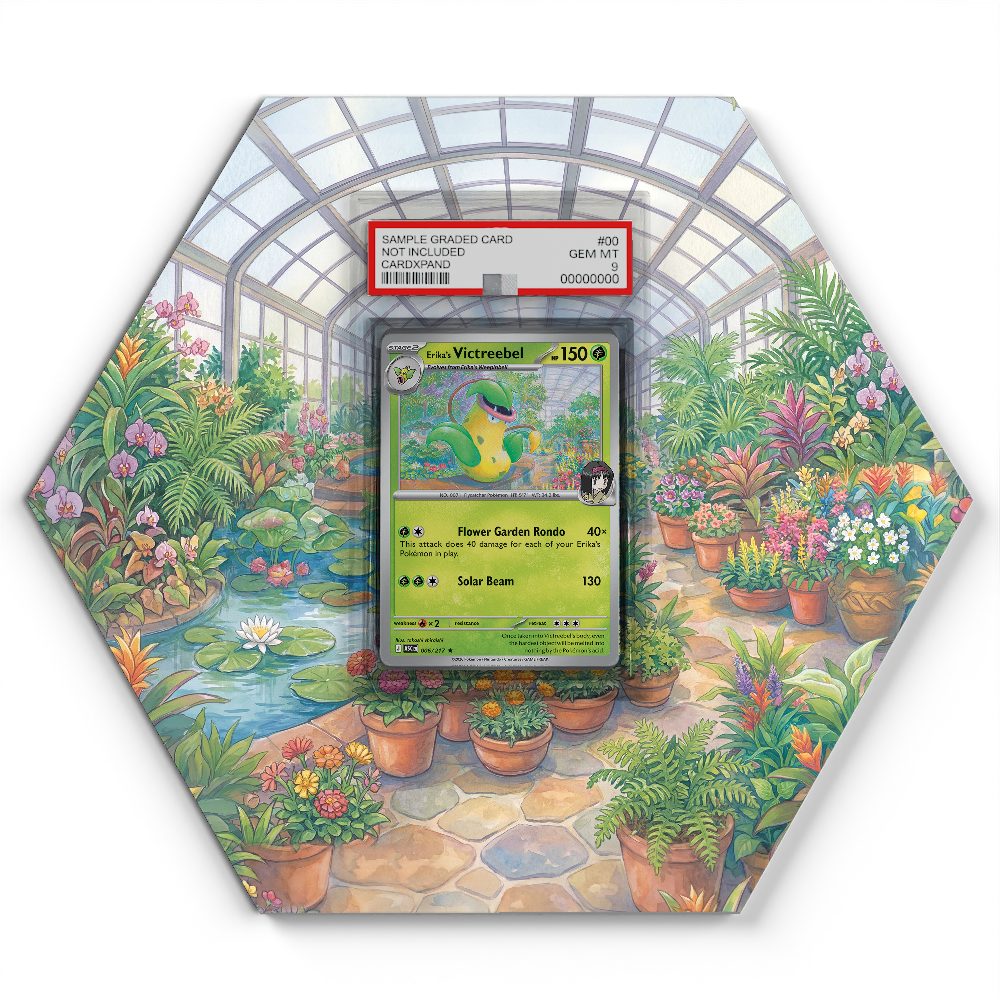 006/217 Erika's Victreebell - Extended Artwork Pokemon Card Display