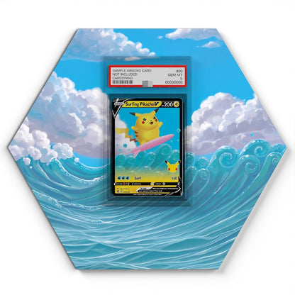 008/025 Surfing Pikachu V - Extended Artwork Pokemon Card Display