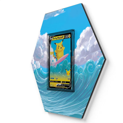 008/025 Surfing Pikachu V - Extended Artwork Pokemon Card Display