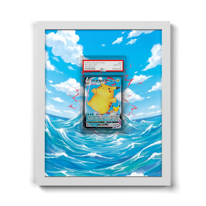 009/025 Surfing Pikachu VMAX - Extended Artwork Pokemon Card Frame