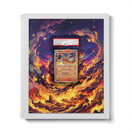 013/131 Flareon - Extended Artwork Pokemon Card Frame