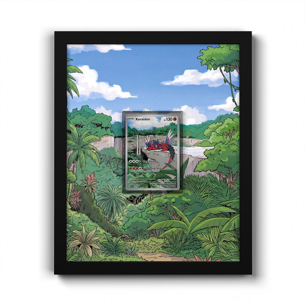 014 Koraidon - Extended Artwork Trading Card Frame