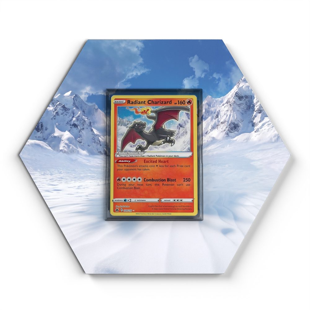 020/159 Radiant Charizard - Extended Artwork Pokemon Card Display