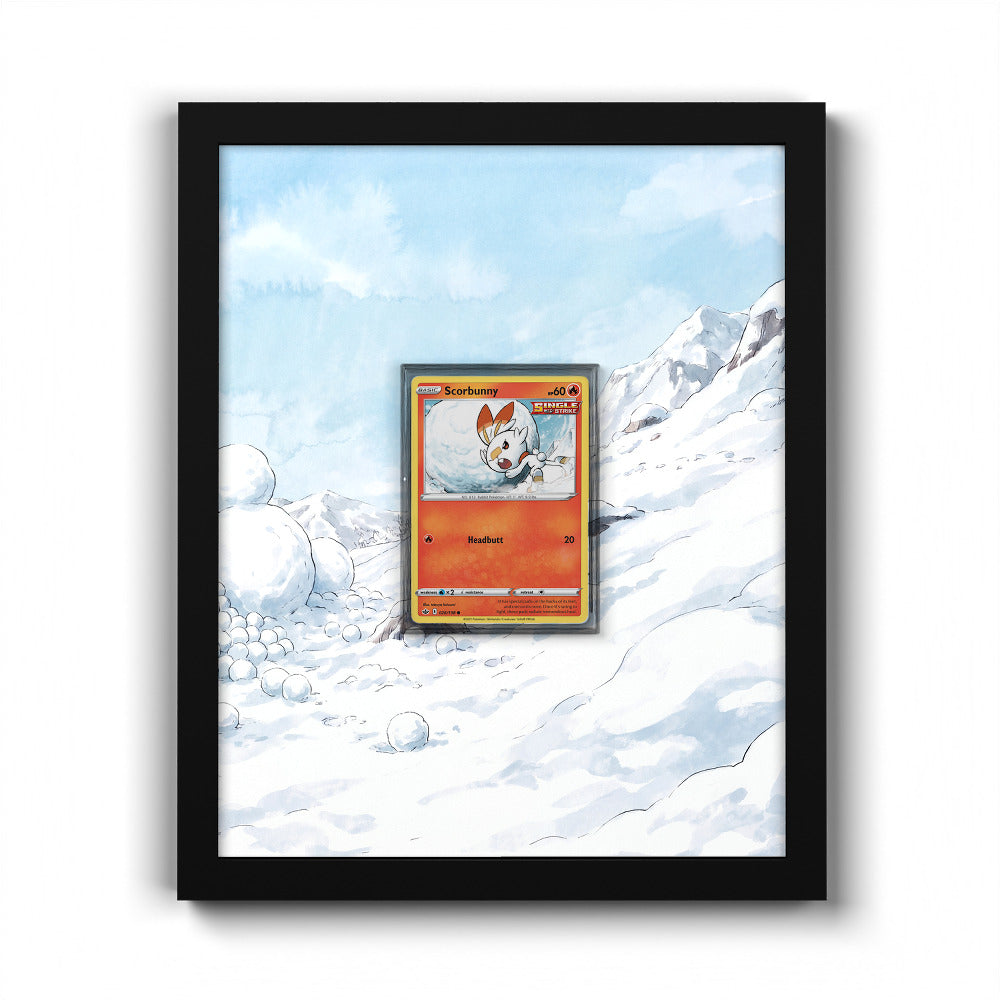 026/198 Scorbunny - Extended Artwork Pokemon Card Frame