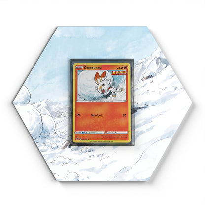 026/198 Scorbunny - Extended Artwork Pokemon Card Display