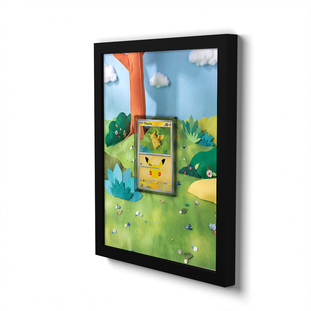 027/128 Pikachu - Extended Artwork Pokemon Card Frame