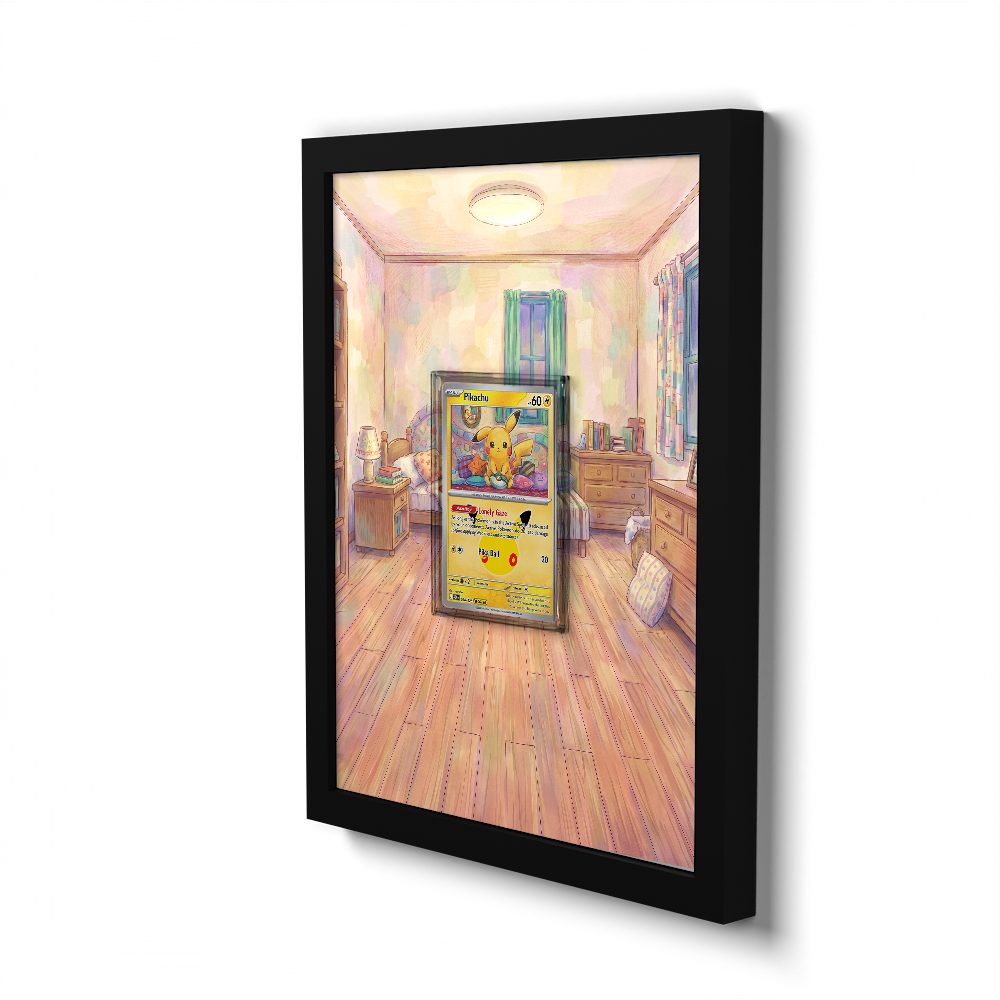 028/128 Pikachu - Extended Artwork Pokemon Card Frame