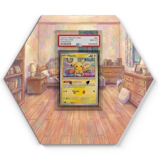 028/128 Pikachu - Extended Artwork Pokemon Card Display