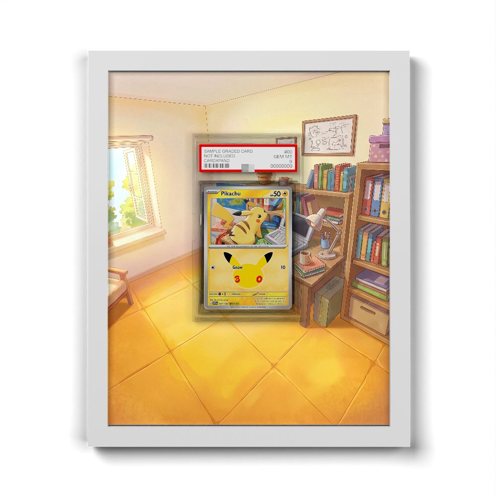 031/128 Pikachu - Extended Artwork Pokemon Card Frame