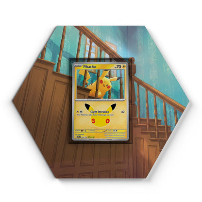 036/128 Pikachu - Extended Artwork Pokemon Card Display