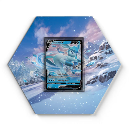 038/159 Glaceon V - Extended Artwork Pokemon Card Display