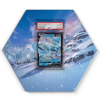 038/159 Glaceon V - Extended Artwork Pokemon Card Display