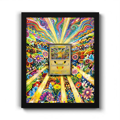 040/128 Pikachu - Extended Artwork Pokemon Card Frame
