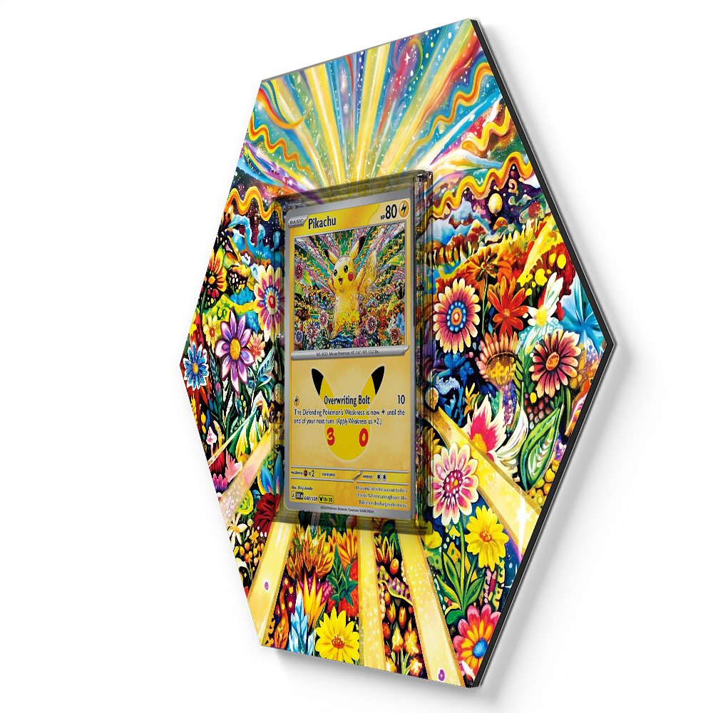 040/128 Pikachu - Extended Artwork Pokemon Card Display