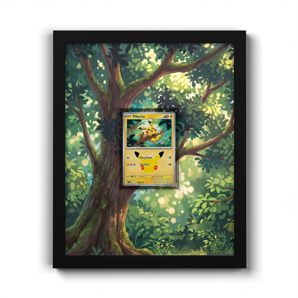 041/128 Pikachu - Extended Artwork Pokemon Card Frame