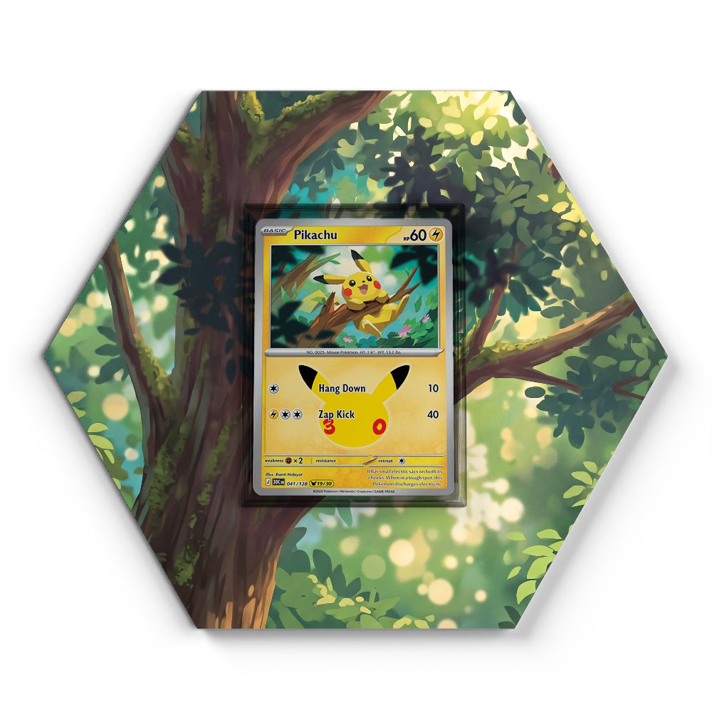 041/128 Pikachu - Extended Artwork Pokemon Card Display