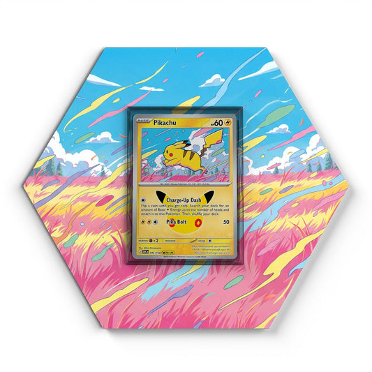 042/128 Pikachu - Extended Artwork Pokemon Card Display