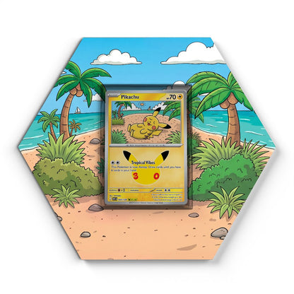 043/128 Pikachu - Extended Artwork Pokemon Card Display