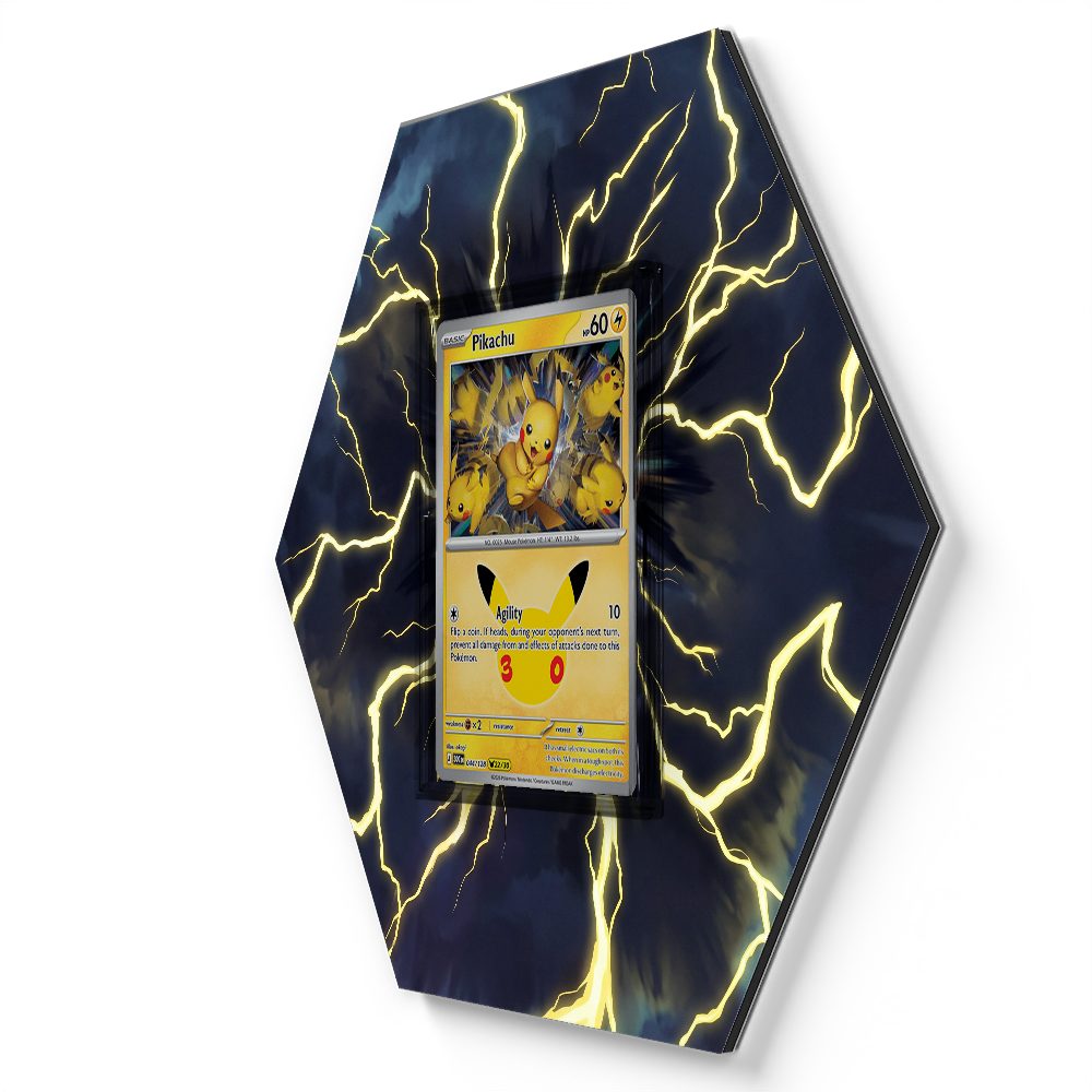 044/128 Pikachu - Extended Artwork Pokemon Card Display