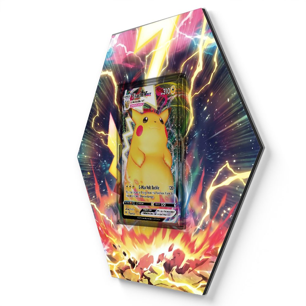044/185 Pikachu VMAX - Extended Artwork Pokemon Card Display