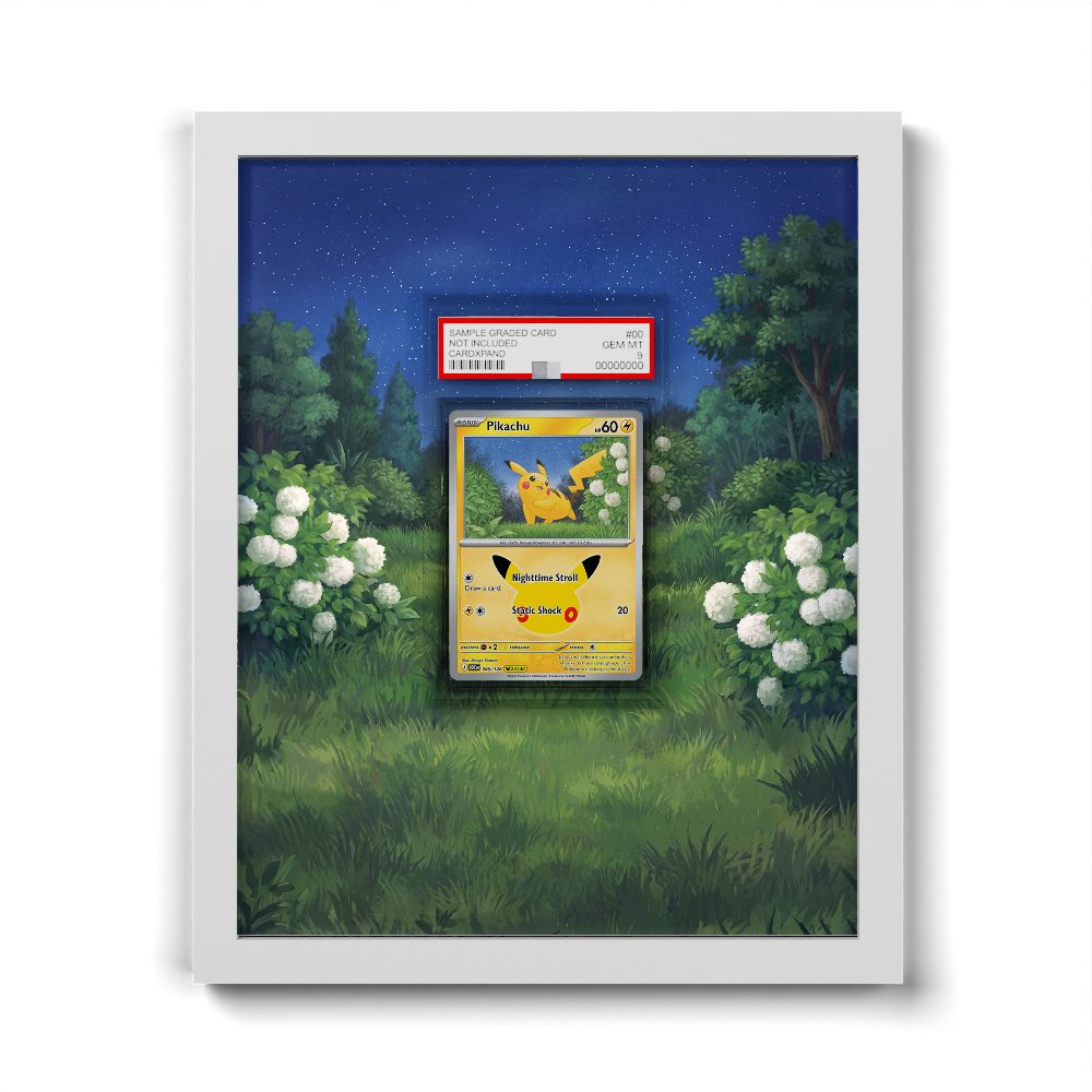 045/128 Pikachu - Extended Artwork Pokemon Card Frame