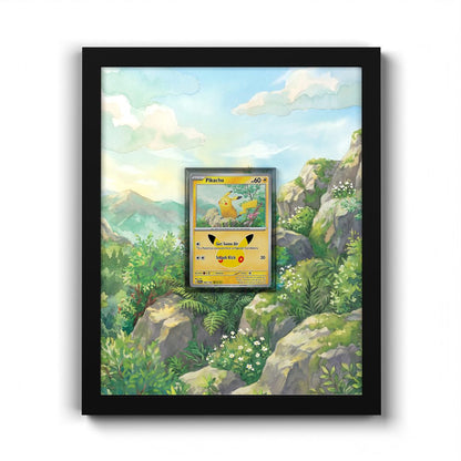 046/128 Pikachu - Extended Artwork Pokemon Card Frame
